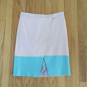 Tibi Leather Skirt
